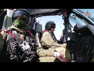 🇷🇺🚁🚀 Ударная группа армейской авиации уничтожила ДРГ противника на Харьковском направлении