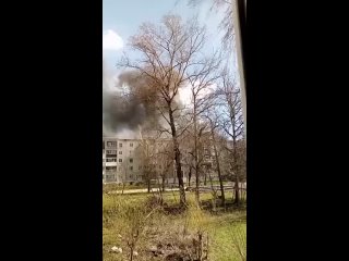 🔥 В Сергиевом Посаде загорелось здание хлебокомбината.