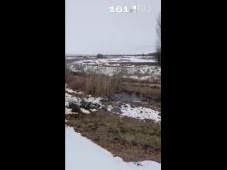 Реку Быструю в Морозовске загрязняют