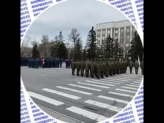 РЕПЕТИЦИЯ ПАРАДА ПОБЕДЫ В АБАКАНЕ