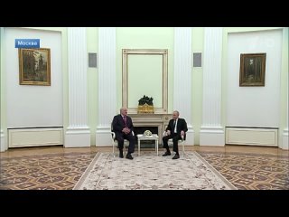 В Кремле проходят переговоры президентов России и Белоруссии