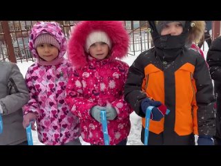 Флешмоб Голубая лента Мысковский городской округ.