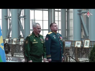 Награждение Министром обороны РФ генерал полковника Андрея Мордвичева