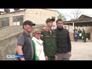 Призывники Калмыкии пополняют ряды Российской армии