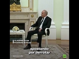 Vladímir Putin afirma que Ucrania se acorraló a sí misma al negarse a negociar