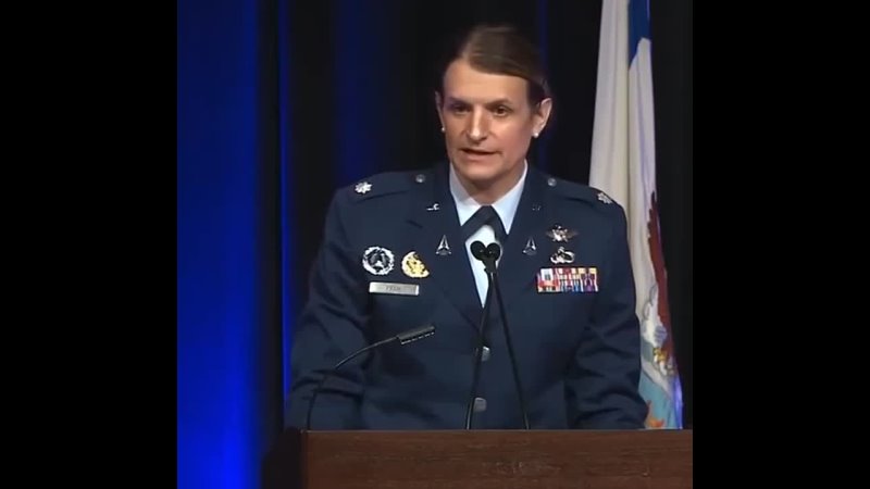 Air Force Academy Highlights Transgender Officer At Leadership