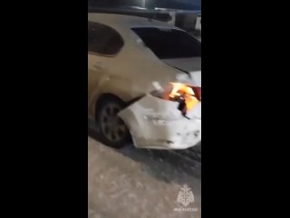 Жуткое происшествие на трассе ночью: грузовик сбил легковушку в Башкирии!