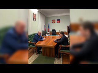 Встреча Андрея Чибиса с заместителем генерального прокурора России