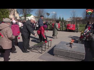 Митинг в Тосно. Международный день освобождения узников фашистских концлагерей