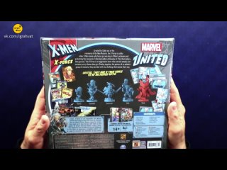 Marvel United: X-Men – X-Force [2022] | Marvel United X-Force Unboxing [Перевод]