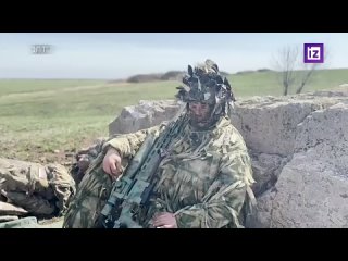Российский снайпер уничтожил украинский беспилотник типа “Баба Яга“ из винтовки