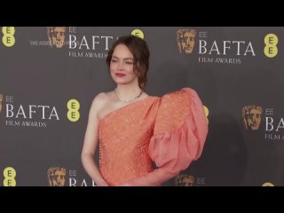 Cillian Murphy, Emma Stone, Margot Robbie at BAFTA Awards red carpet