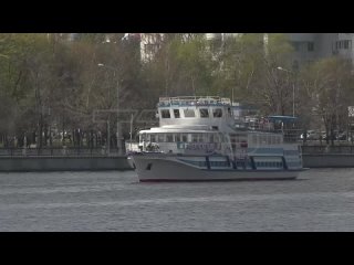 La navigation fluviale lance  Moscou