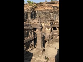 Почему сейчас не вырезают храмы из скалы Монолитный, вырезанный в скале, храм Кайлас. Индия