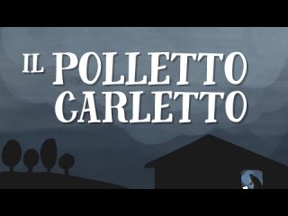 Il Polletto Carletto - Chicken Little in Italian (with English subtitles)