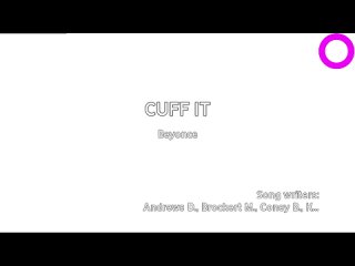 Beyonce - Cuff It (караоке)
