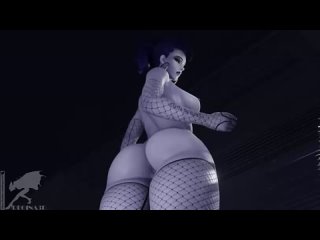 gif r34 webm гифки 3D Porn Overwatch Blizzard фэндомы Overwatch porn Widowmaker regina3d ...