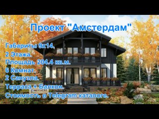 Проект загородного дома “Амстердам“. Строим дома в Москве и Московской области. #дом в Москве