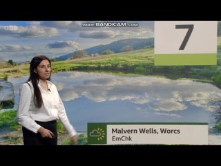 Shefali Oza BBC ONE Midlands Today weather March 25th 2024 HD