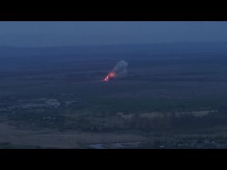 ВС РФ выжигают посадки в районе н.п. Часов Яр