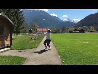 Technique Training Hammer Throw With Medicine Ball