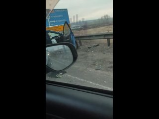 ⏺Смертельное ДТП произошло в Емельяновском районе перед развязкой на Кубеково: таксист, у которого в машине была пассажирка, вые