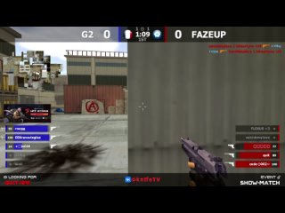 Шоу-Матч по CS 1.6 [G2 -vs- The successors FAZEUP] 3map @kn1feTV