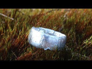 Кольцо из полированной алюминиевой фольги