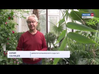 Ботанические экскурсии с Юрием Наумцевым -  впервые зацвел Бамбук!!!!