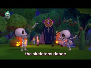 Chumbala Cachumbala Dance + More Colors Skeletons｜Hogi Halloween 🎃｜Halloween Songs for Kids