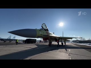 Новейшие истребители Су-35С проходят приемку на заводе в Комсомольске-на-Амуре