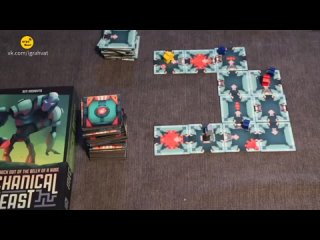 Mechanical Beast 2022 | Iron Giant Innards Carcassonne as a Board Game (Mechanical Beast Review)! Перевод