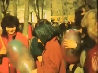 Первомайская демонстрация 1982 шк. 83 Стерлитамак