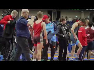 Age17 L. Van Schalkwyk (RSA) vs B. Faili (SWE). Greco-Roman 55kg youth wrestling