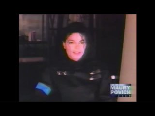 Nunca haba visto este vdeo!! Michael Jackson enva un saludo a una admiradora en el programa de Maury Povich! Subttulos espa