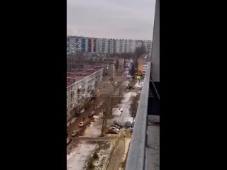 Дрон атаковал жилой дом в Санкт-Петербурге