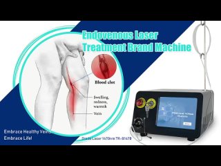 EVLT 1470nm medical laser machine varicose veins removal device--TRIANGRL TR-B