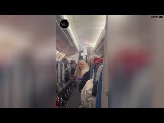 Самолёт Turkish Airlines вернулся в аэропорт Внуково из-за безумных танцев неадекватного пассажира н