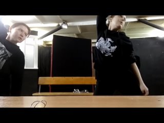 Евгения Царегородцева - Репетиция танца в Самаре 4