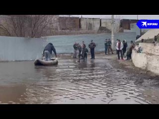 Река Урал в районе Оренбурга достигла отметки в 1010 см