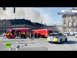 La Bourse de Copenhague est en feu