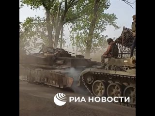 Первый подбитый Abrams едет на выставку на Поклонную гору