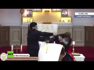Sydney : un prêtre assyrien agressé devant les caméras pendant la célébration de la messe