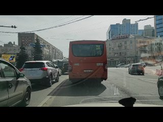 Внезапный поворот от маршруточника