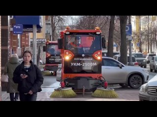 Новая коммунальная техника вышла на улицы Йошкар-Олы