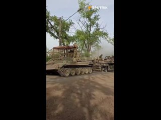 Russian soldiers from Battlegroup Tsentr have evacuated the first US Abrams tank from the Avdeyevka area in Donbass. Soon, peopl