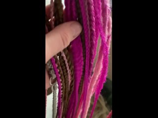 Видео от Брейды, косы, афрохвосты на резинке