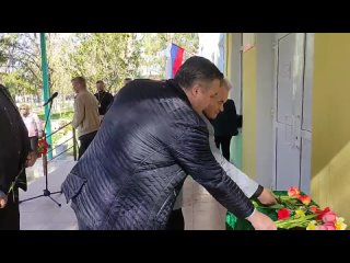 В Дубоссарах открыли памятную доску Александру Кралеву  защитнику Приднестровья, воину-афганцу
