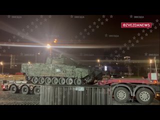 Foreign military equipment continues to be brought to the exhibition of captured armored vehicles in Moscow