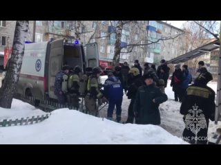 В Пензе огнеборцы МЧС России спасли на пожаре курильщика